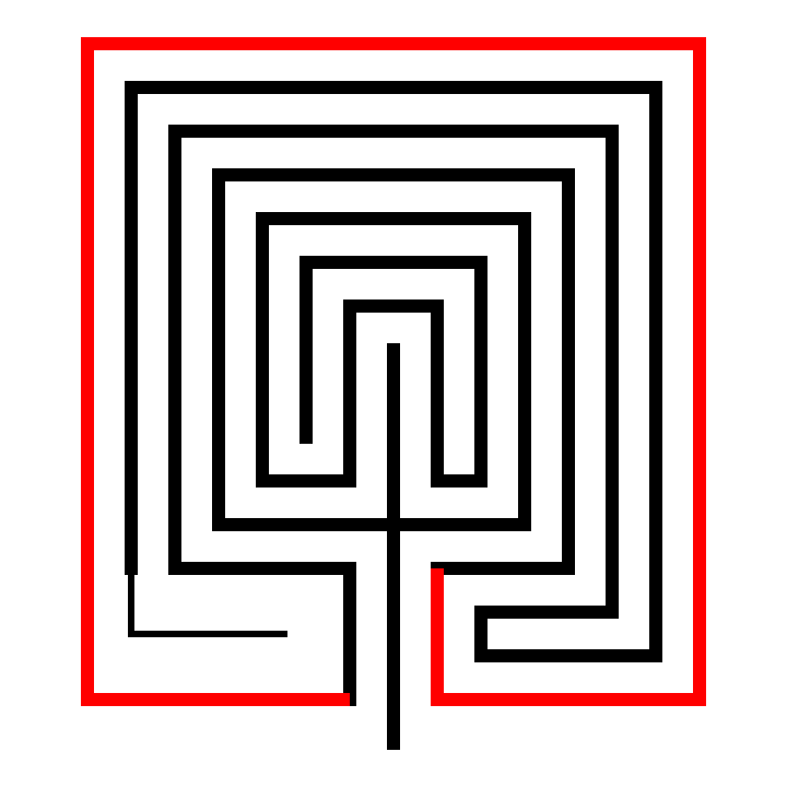 アート・デザイン・音楽 Labyrinths for the Spirit: How to Creat How to Draw a Circular Hopi Tapu'at Labyrinth — Free